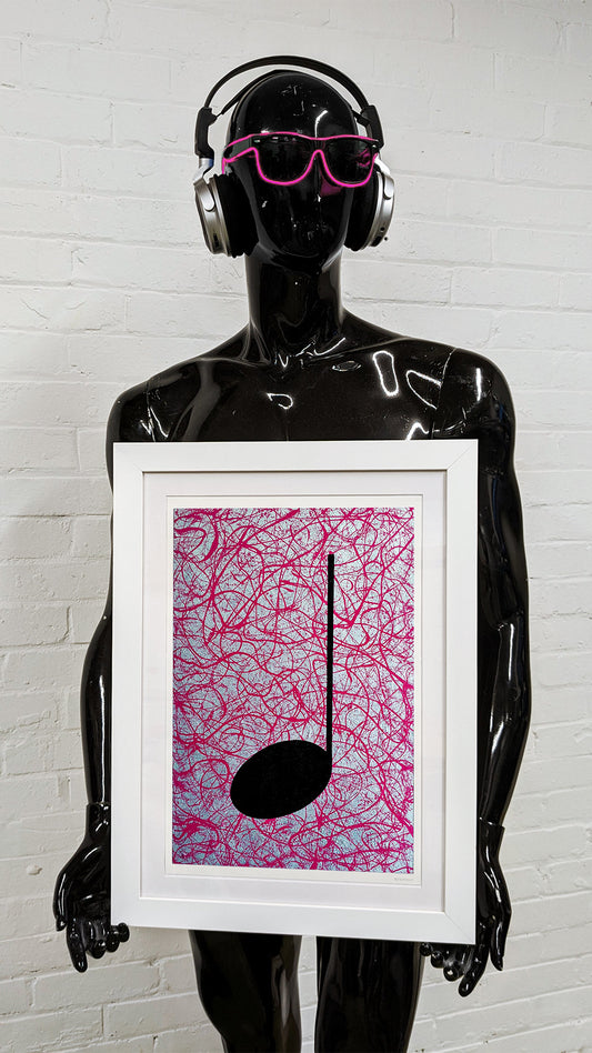FAST-FORWARD/REWIND, Limited Edition Fine Art MUSIC GRAFFITI Giclée Print