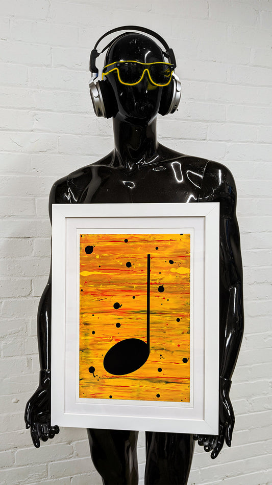 HEROES, Limited Edition Fine Art MUSIC GRAFFITI Giclée Print