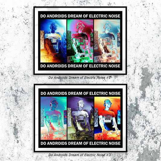 Art Prints | Pairs & Sets | Do Androids Dream of Electric Noise