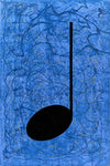 B Flat Major I, Limited Edition Fine Art MUSIC GRAFFITI Giclée Print